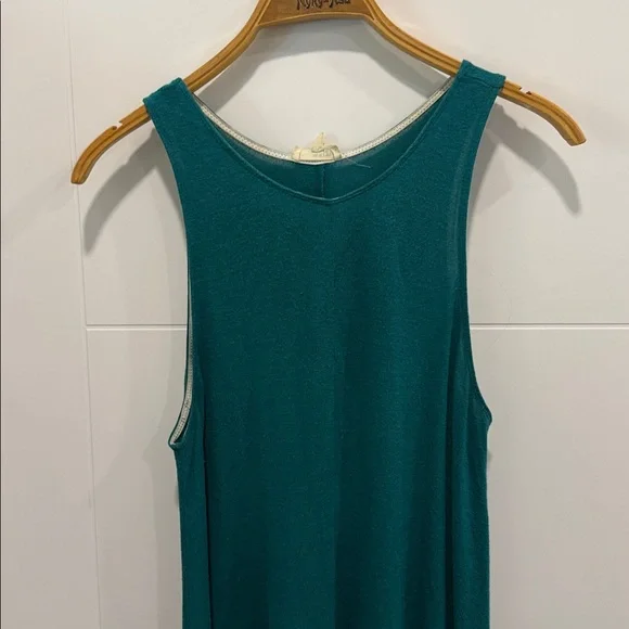 Aritzia Wilfred free Sleeveless Emerald Dress size small - Picture 2 of 7